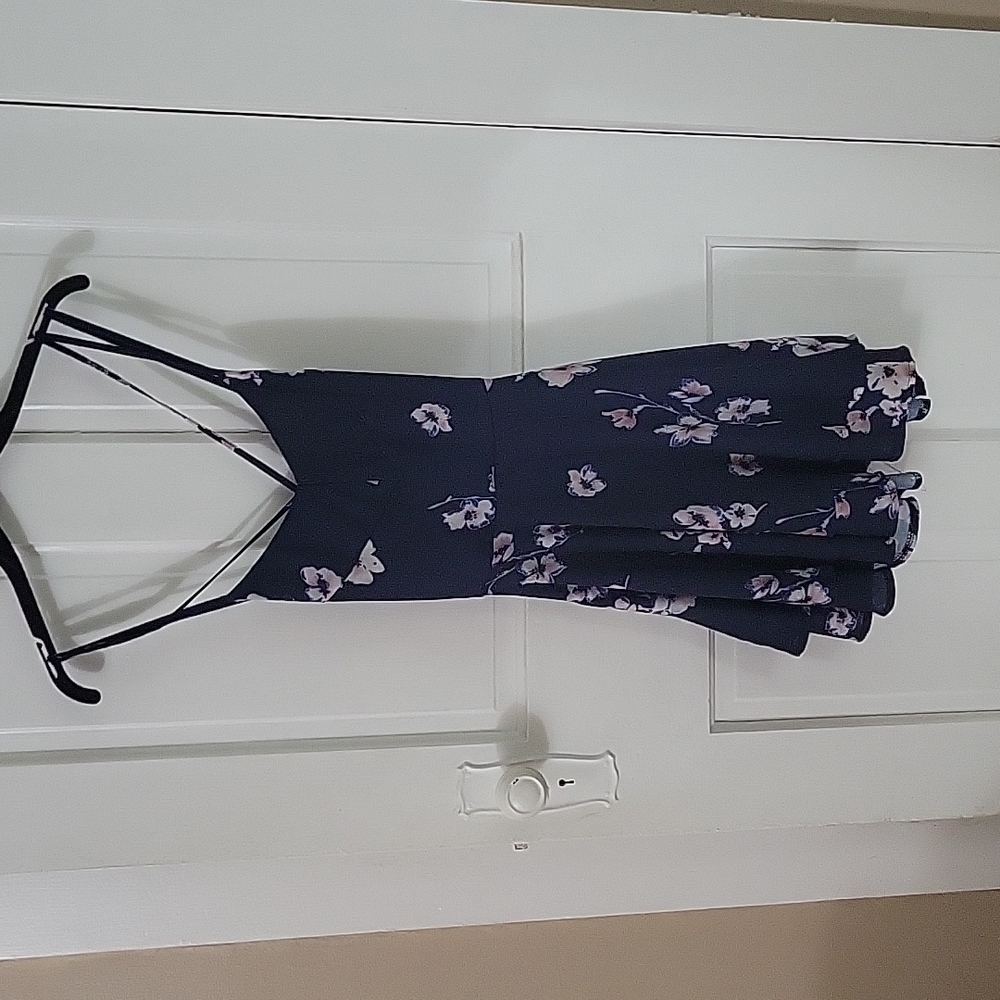 Floral mini dress size M